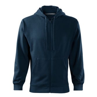 Malfini Trendy zipper Herren-Sweatshirt, dunkelblau, 300g/m2