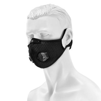 Maraton Mesh Anti-Smog-Maske - schwarz