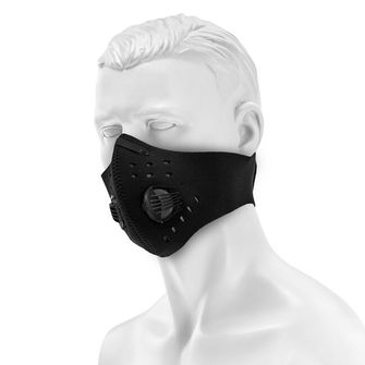 Maraton Neopren Anti-Smog-Maske - schwarz