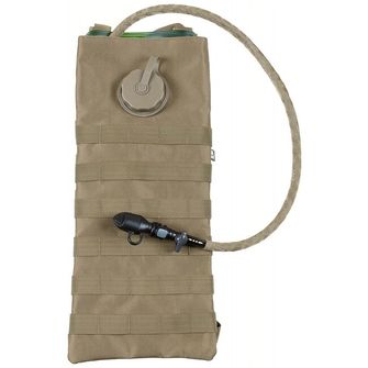 MFH Trinksack mit TPU-Schlauch MOLLE, 2,5 L, coyote tan
