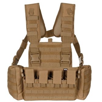 MFH Professional Taktische Weste Chest Rig Mission, coyote tan
