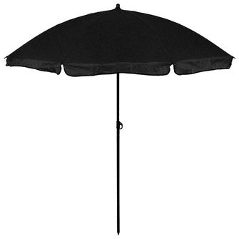 MFH Regenschirm, schwarz, Durchmesser 180 cm