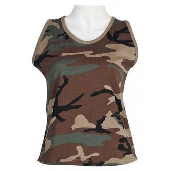 MFH Camouflage Damen-Top Muster woodland