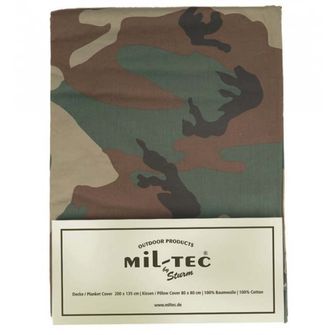 Mil-Tec Camouflage-Bettwäsche für 1 Bett, woodland