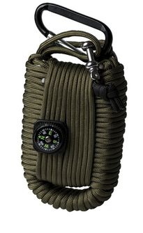 Mil-tec Paracord Survival-Kit groß, olivgrün