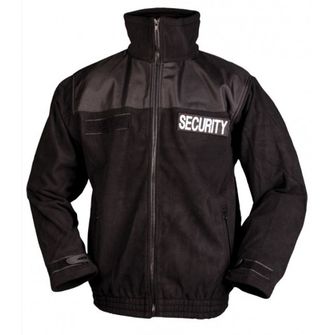 Mil-Tec Security Fleece-Sweatshirt, schwarz