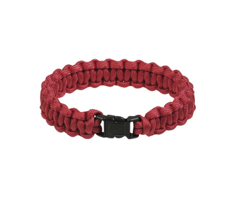 Mil-tec Survival Paracord-Armband 15mm, rot