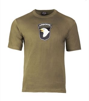 Mil-Tec-T-Shirt Airborne oliv, 145g/m2
