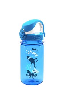 Nalgene OTF Kids Sustain Kinderflasche 0,35 l blau chomp