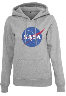 NASA Insignia Damensweatshirt mit Kapuze, grau