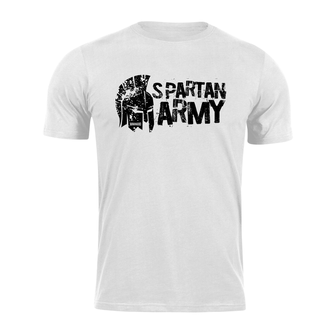 DRAGOWA Kurz-T-Shirt spartan army Aristón, weiss 160g/m2