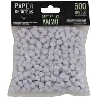 PAPER SHOOTERS Paper Shooters-Munition, 500 Stück