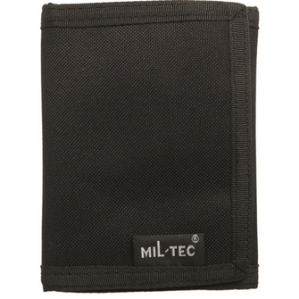 Mil-Tec Geldbörse mit Klettverschluss, schwarz