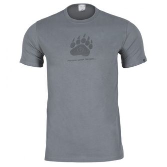 Pentagon-Bär-T-Shirt, dunkelgrau