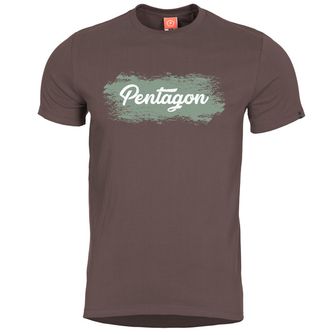 Pentagon Grunge-T-Shirt, braun