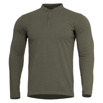 langärmliges Pentagon Romeo Henley 2.0-T-Shirt, olivgrün