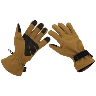 MFH Professional Softshell-Handschuhe, coyote tan