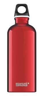 SIGG Traveller Aluminium Trinkflasche 0,6 l rot