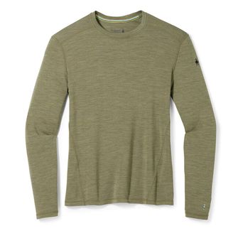 Smartwool Funktions-T-Shirt mit langen Ärmeln M MERINO 250 BASELAYER CREW BOXED, winter moss heather