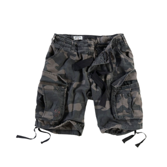 Surplus Vintage shorts, black-camo
