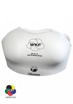 TOKAIDO Brustschutz WKF, weiss