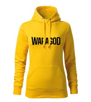 WARAGOD Damensweatshirt mit Kapuze FASTMERCH, gelb 320g/m2