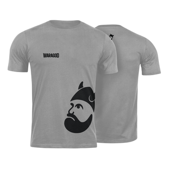 Waragod Kurz-T-Shirt BigMERCH, grau 160g/m2