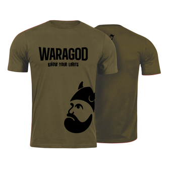 Waragod Kurz-T-Shirt StrongMERCH, oliv 160g/m2