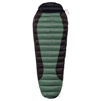 Warmpeace Schlafsack VIKING 300 180 cm R, grün/grau/schwarz